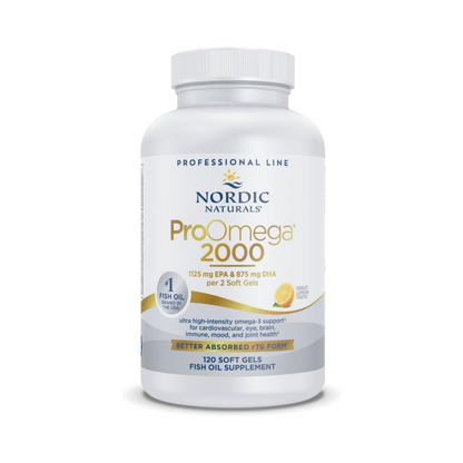 Nordic Naturals ProOmega 2000, Lemon Flavor,  2150 mg Omega-3