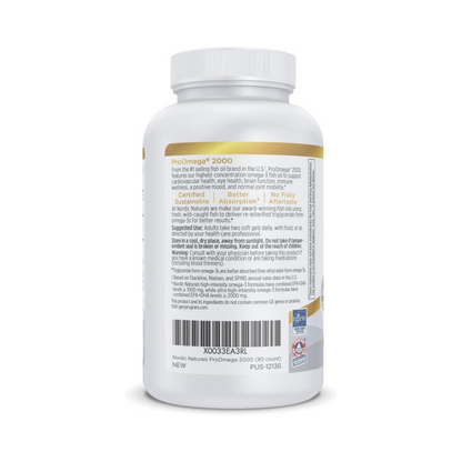 Nordic Naturals ProOmega 2000, Lemon Flavor,  2150 mg Omega-3